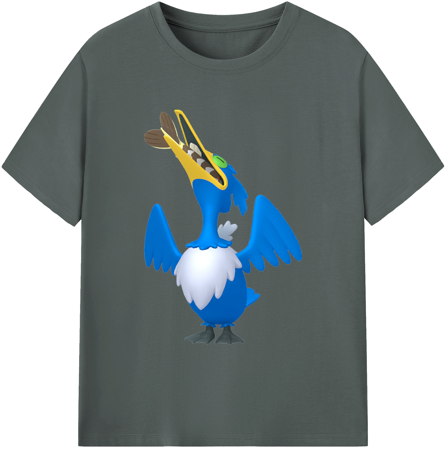 （画像用） ポケットモンスター Pokémon 綿100％ メンズ半袖Tシャツ｜肌触りやわらか＆通気性